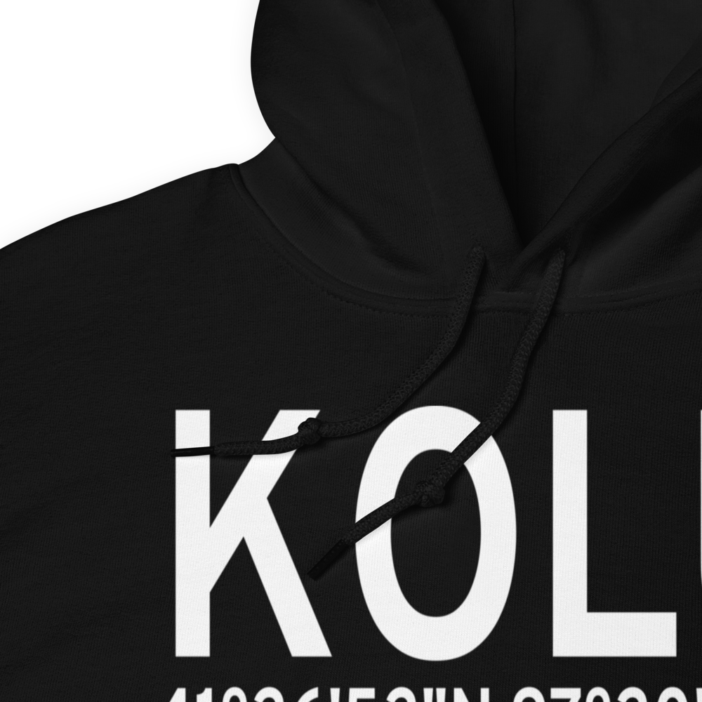 Columbus Municipal Airport (KOLU) ICAO Hoodie Sweatshirt 