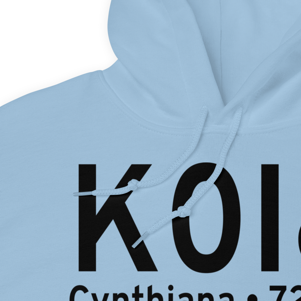 Cynthiana-Harrison County Airport (K0I8) ICAO Hoodie Sweatshirt 