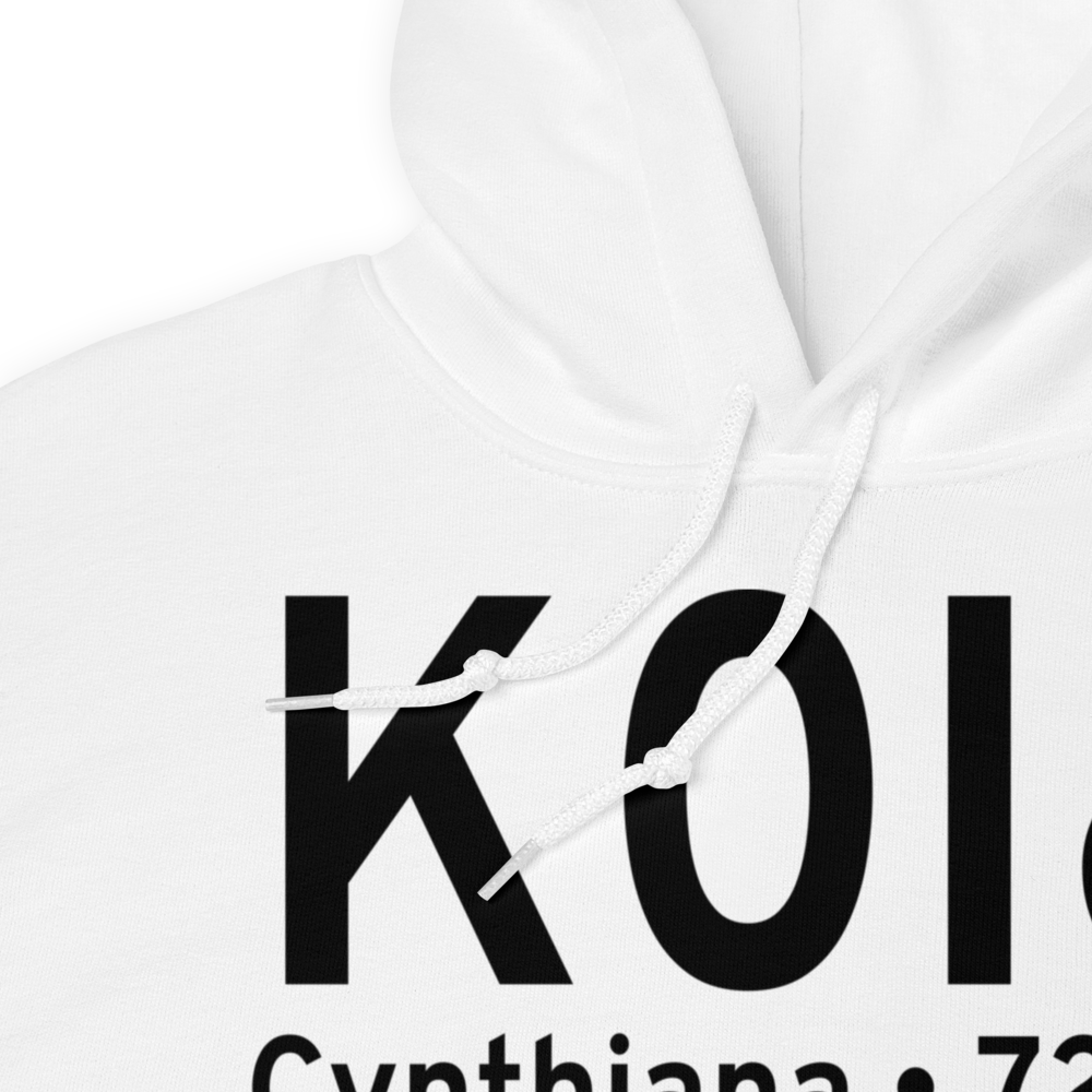 Cynthiana-Harrison County Airport (K0I8) ICAO Hoodie Sweatshirt 