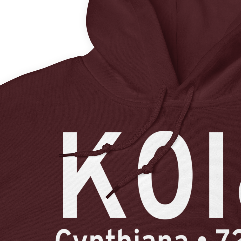 Cynthiana-Harrison County Airport (K0I8) ICAO Hoodie Sweatshirt 