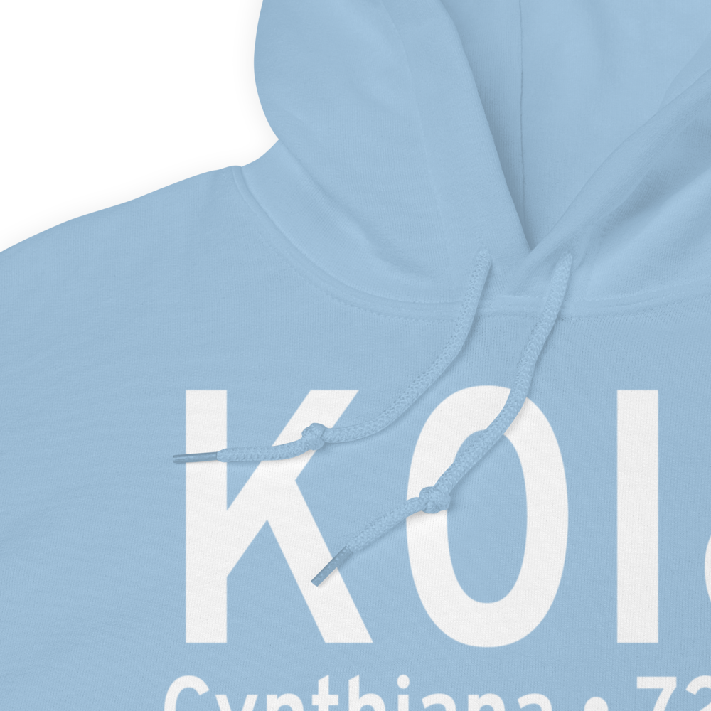 Cynthiana-Harrison County Airport (K0I8) ICAO Hoodie Sweatshirt 