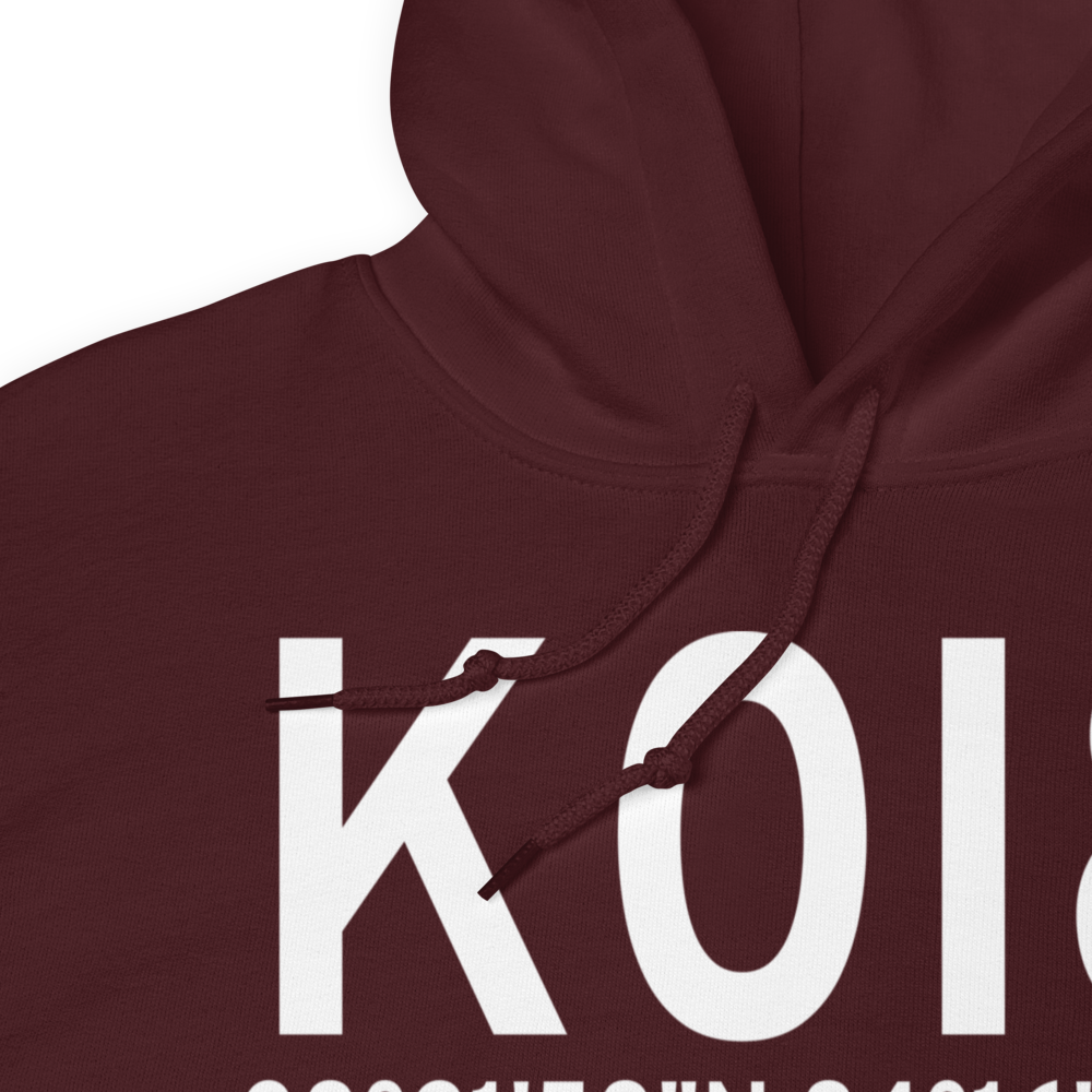 Cynthiana-Harrison County Airport (K0I8) ICAO Hoodie Sweatshirt 