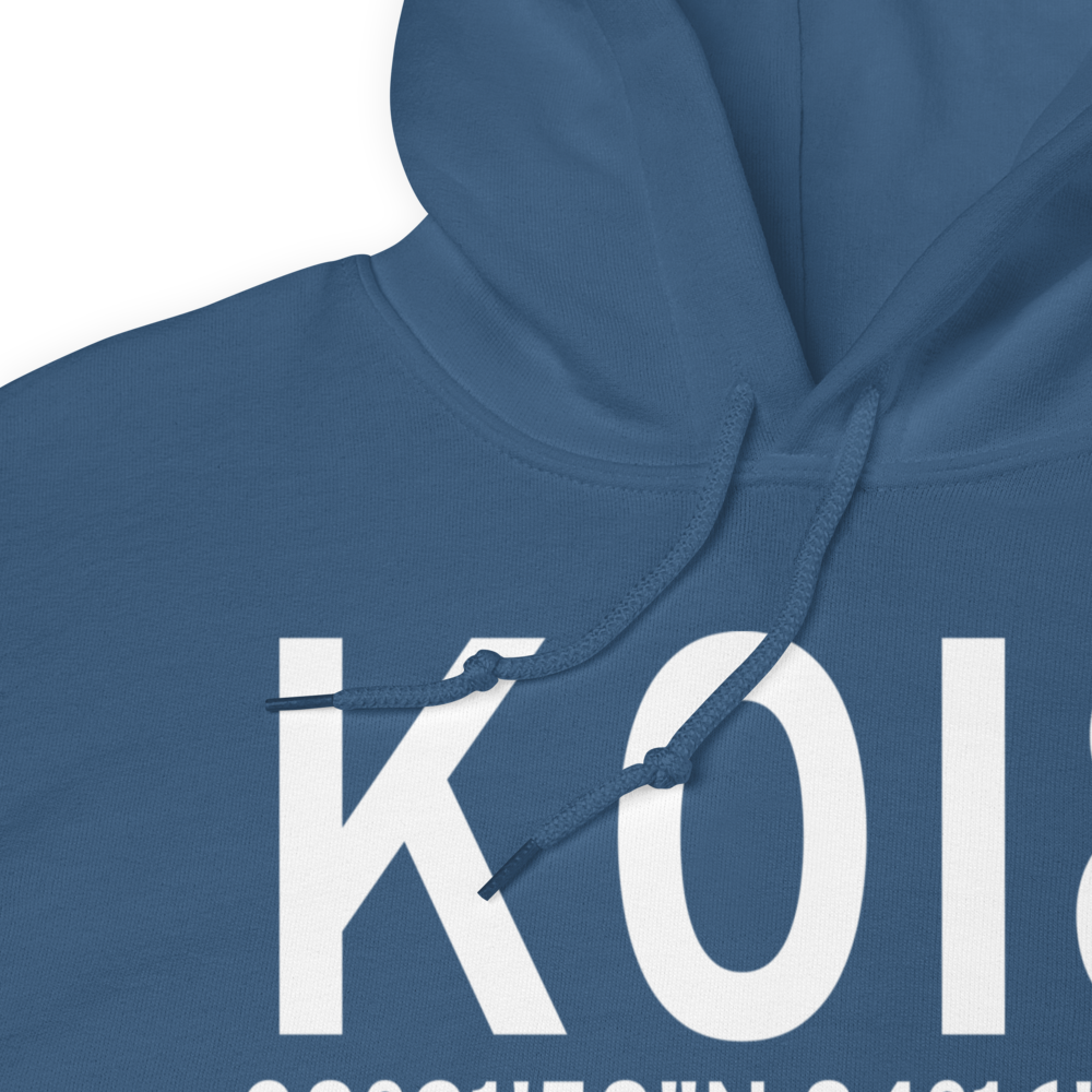 Cynthiana-Harrison County Airport (K0I8) ICAO Hoodie Sweatshirt 