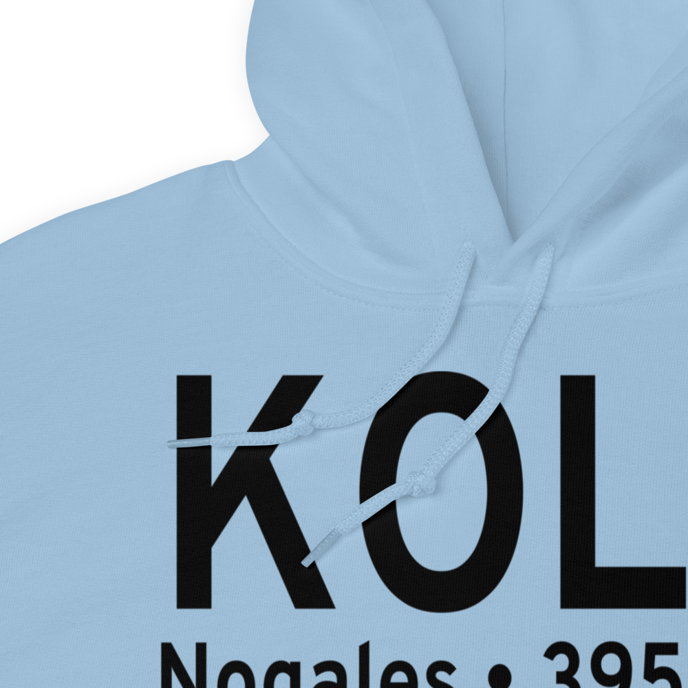 Nogales International Airport (KOLS) ICAO Hoodie Sweatshirt 