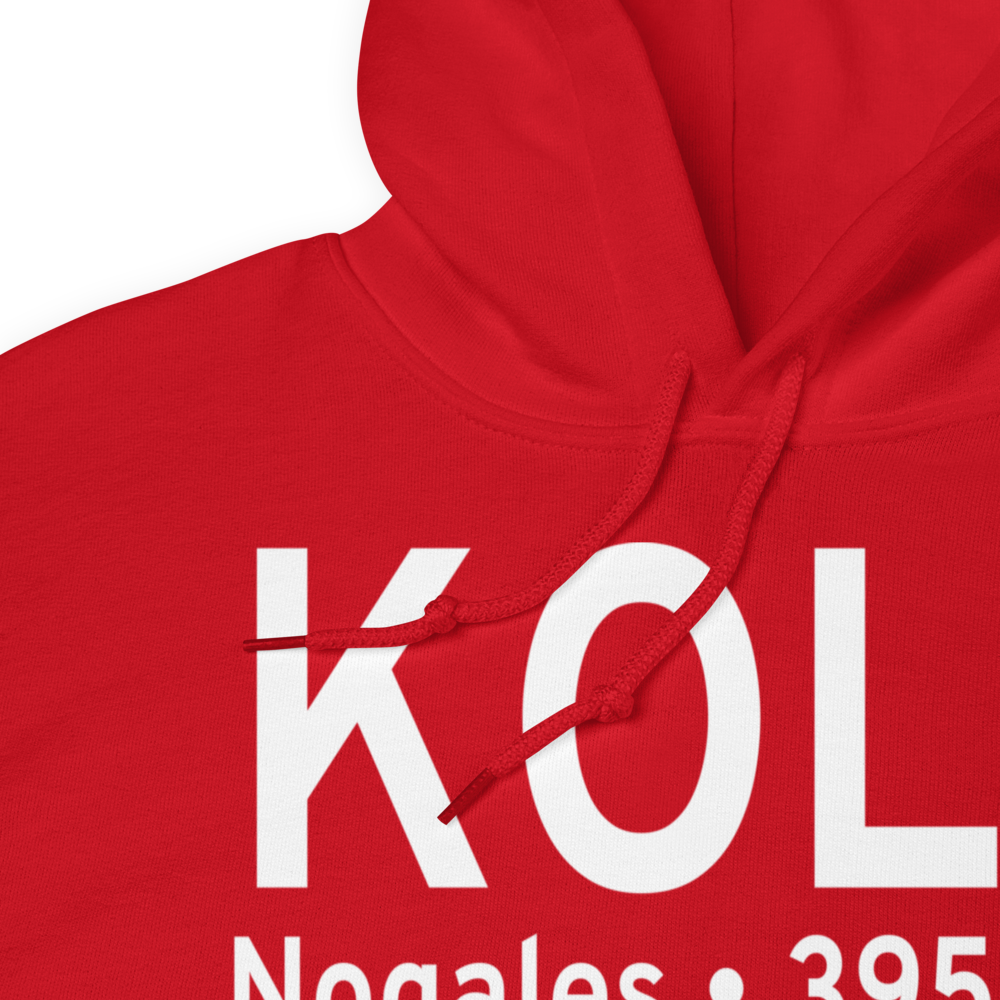 Nogales International Airport (KOLS) ICAO Hoodie Sweatshirt 