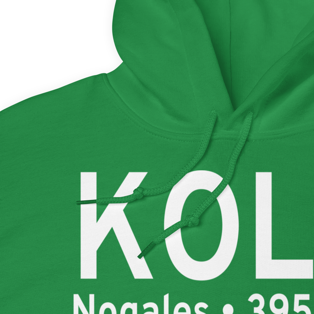 Nogales International Airport (KOLS) ICAO Hoodie Sweatshirt 