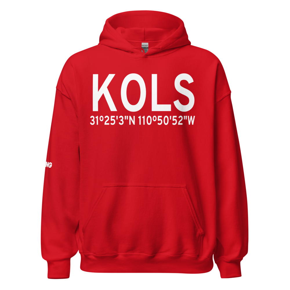 Nogales International Airport (KOLS) ICAO Hoodie Sweatshirt 