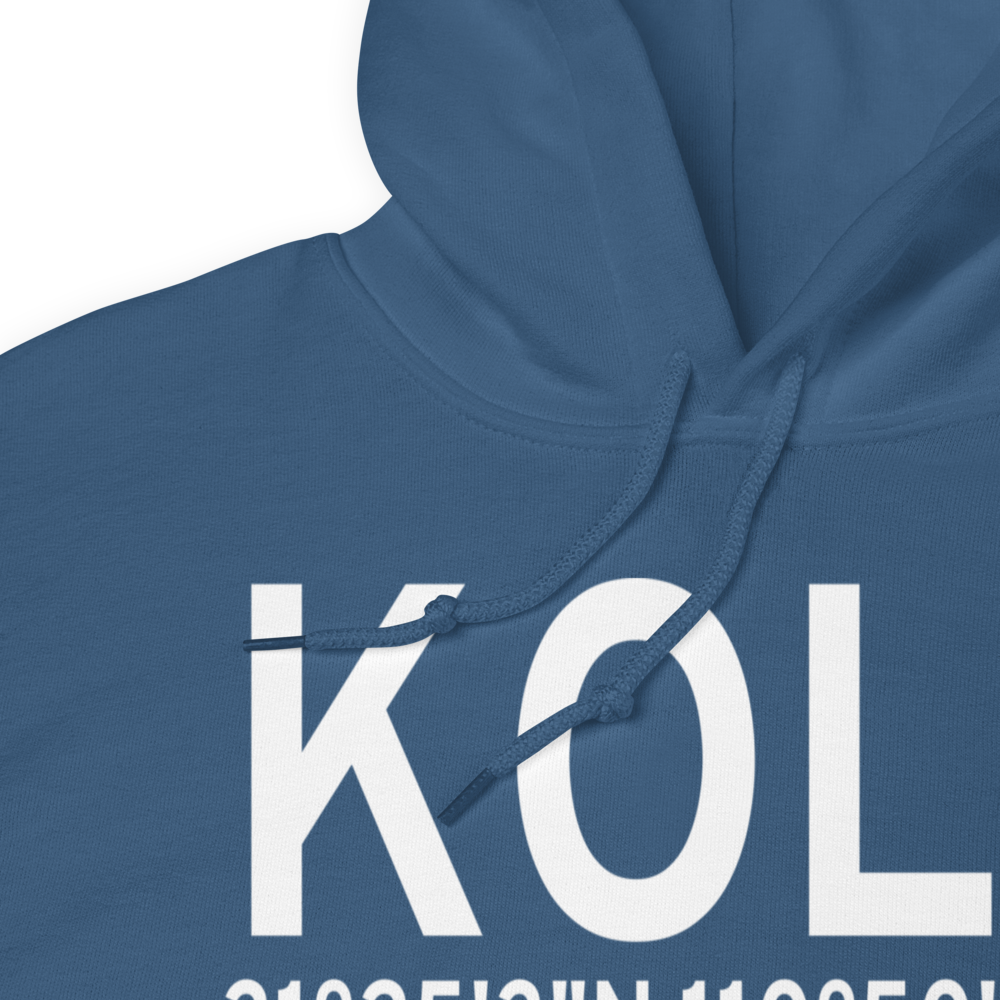 Nogales International Airport (KOLS) ICAO Hoodie Sweatshirt 