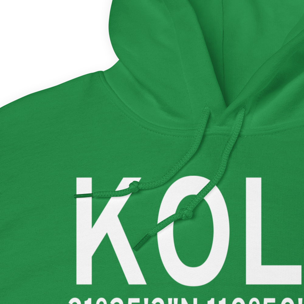 Nogales International Airport (KOLS) ICAO Hoodie Sweatshirt 