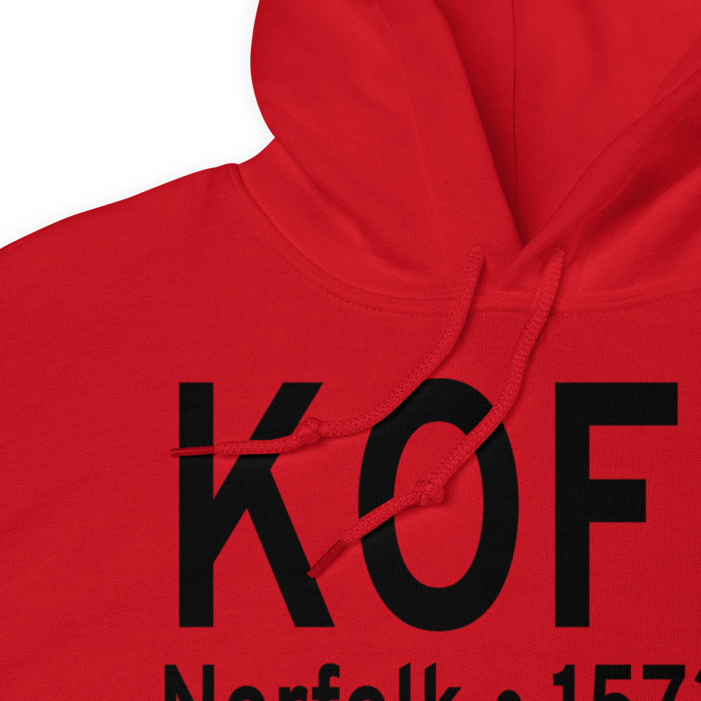 Karl Stefan Memorial Airport (KOFK) ICAO Hoodie Sweatshirt 