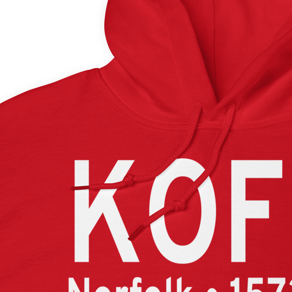 Karl Stefan Memorial Airport (KOFK) ICAO Hoodie Sweatshirt 