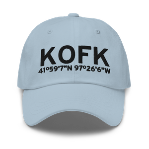 Karl Stefan Memorial Airport (KOFK) ICAO Hat