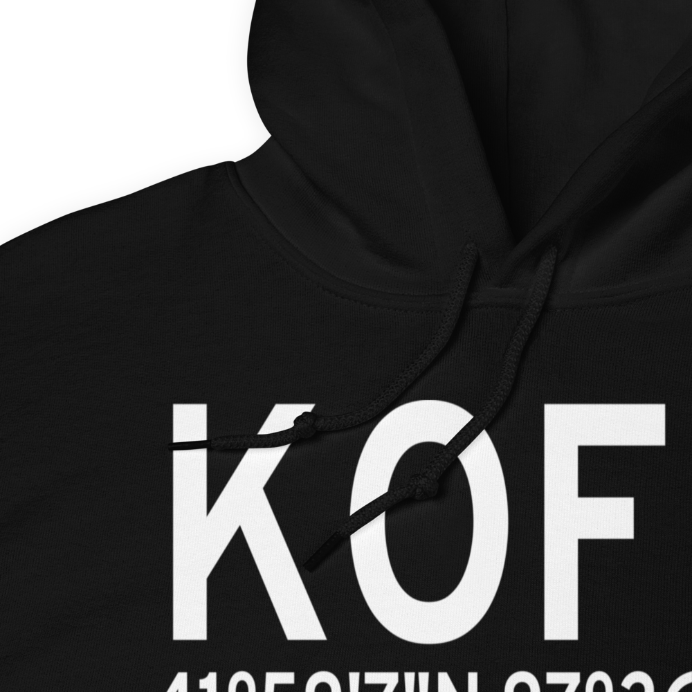 Karl Stefan Memorial Airport (KOFK) ICAO Hoodie Sweatshirt 