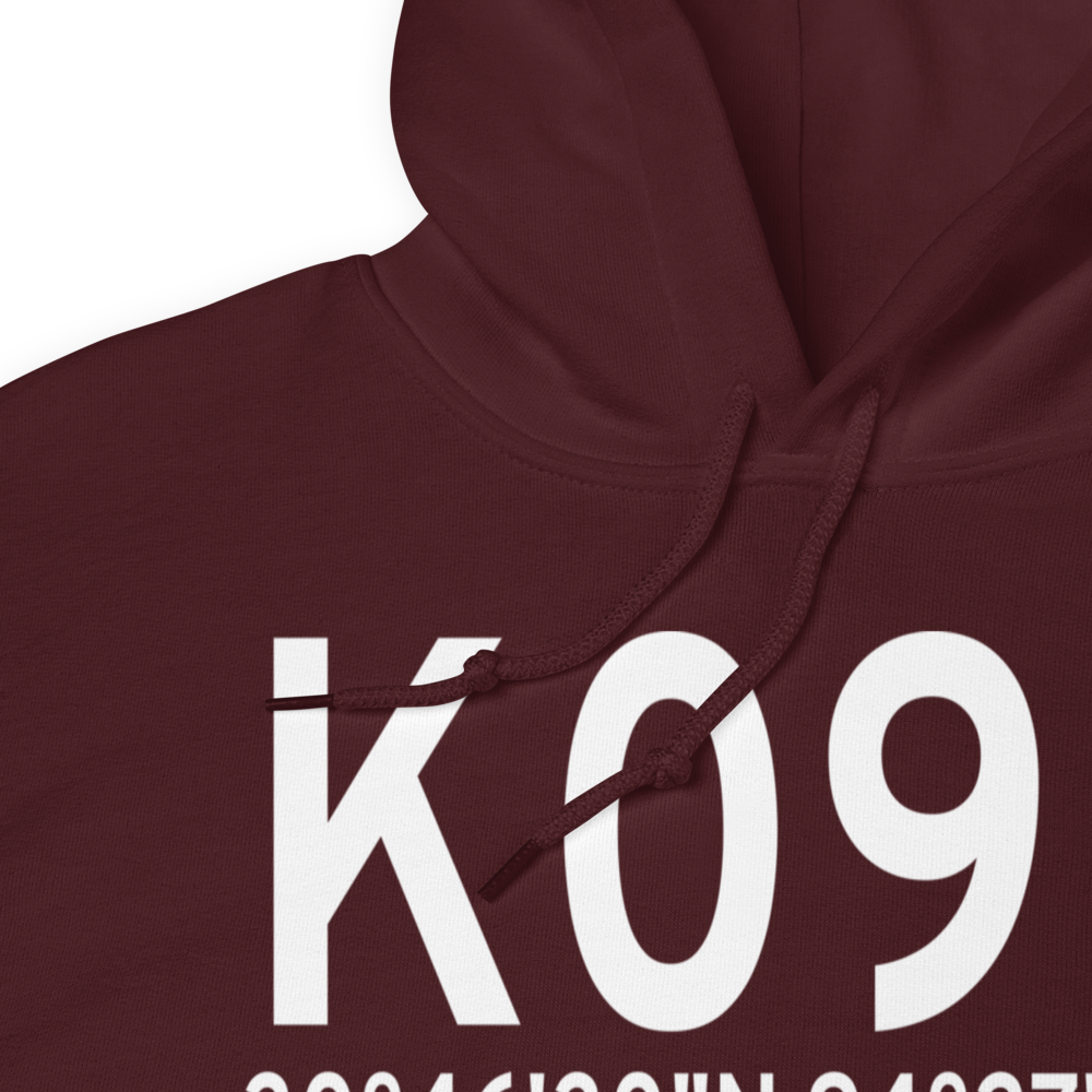Tyler County Airport (K09R) ICAO Hoodie Sweatshirt 