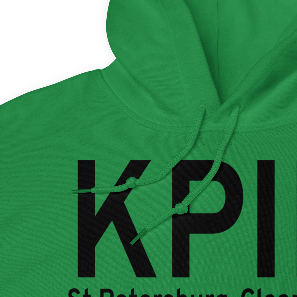 St Petersburg Clearwater International Airport (KPIE) ICAO Hoodie Sweatshirt 