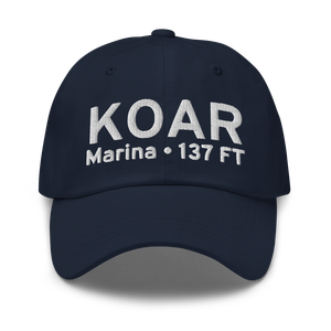 Marina Municipal Airport (KOAR) ICAO Hat