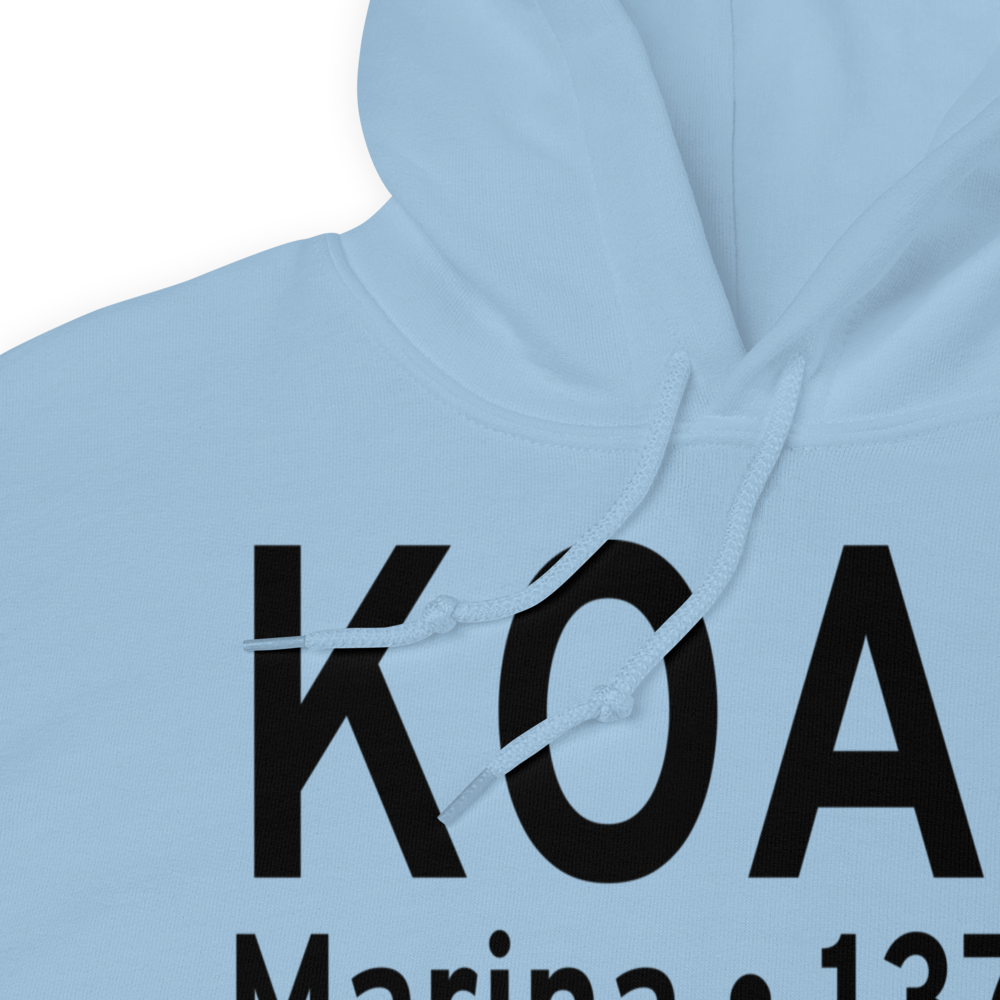 Marina Municipal Airport (KOAR) ICAO Hoodie Sweatshirt 