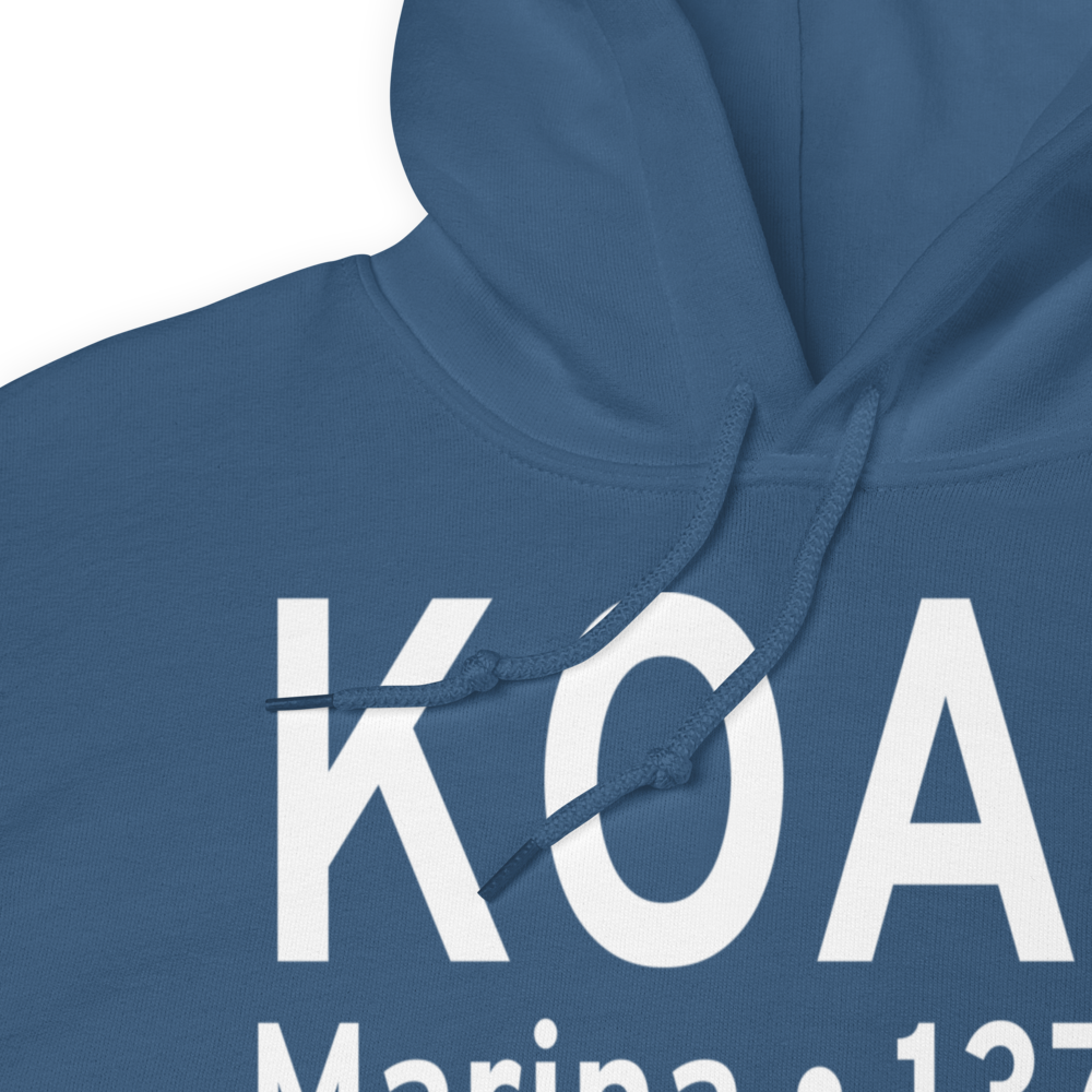 Marina Municipal Airport (KOAR) ICAO Hoodie Sweatshirt 