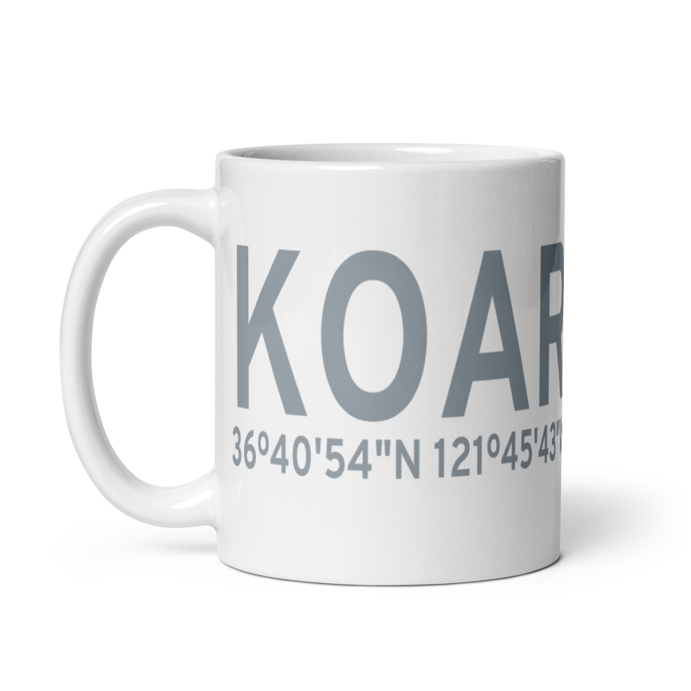 Marina Municipal Airport (KOAR) ICAO Mug 