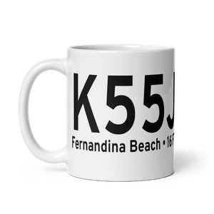 Fernandina Beach Municipal Airport (K55J) ICAO Mug