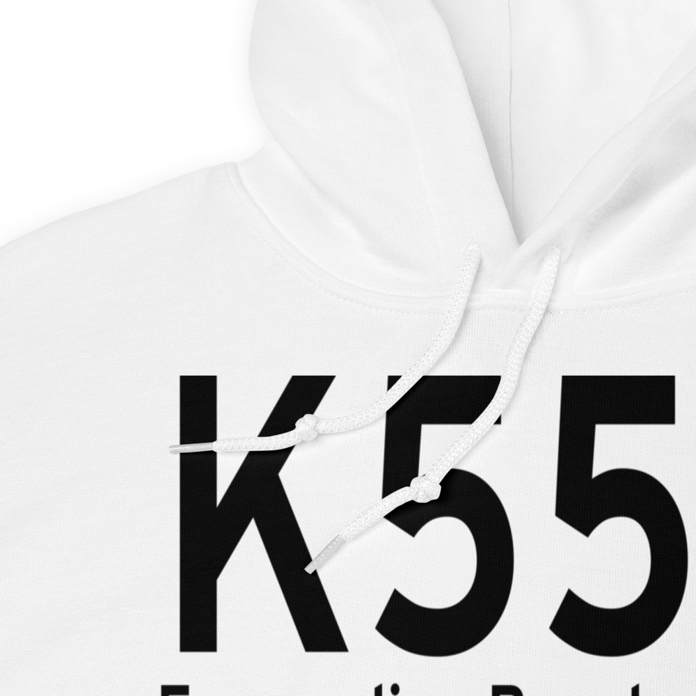 Fernandina Beach Municipal Airport (K55J) ICAO Hoodie Sweatshirt 