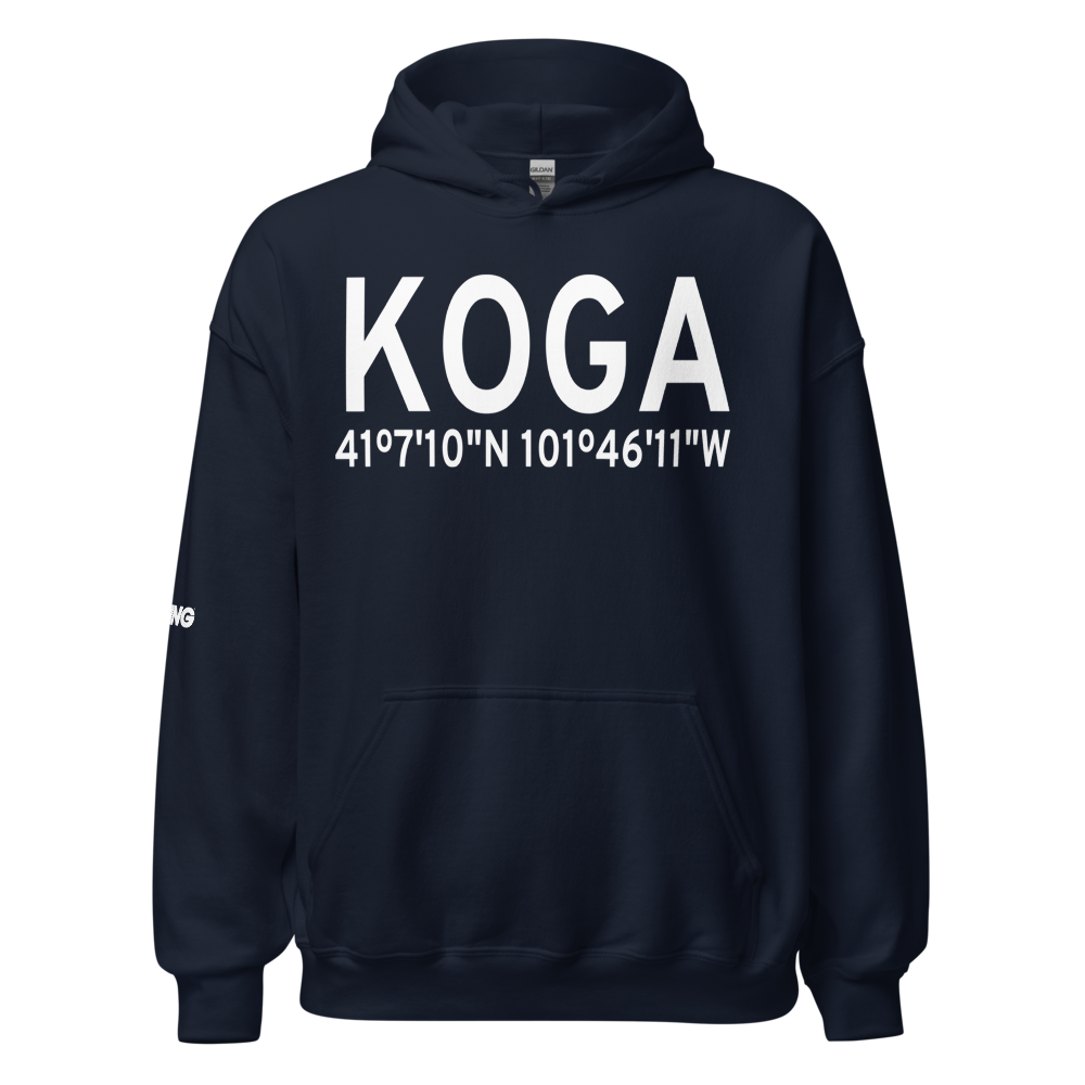 Searle Field (KOGA) ICAO Hoodie Sweatshirt 