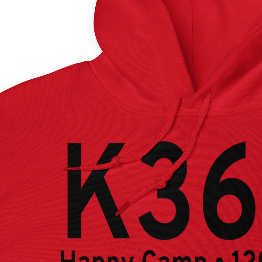 Happy Camp Airport (K36S) ICAO Hoodie Sweatshirt 