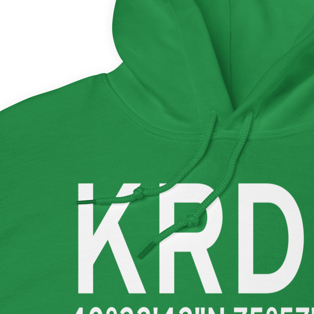 Reading Regional Carl A Spaatz Field (KRDG) ICAO Hoodie Sweatshirt 