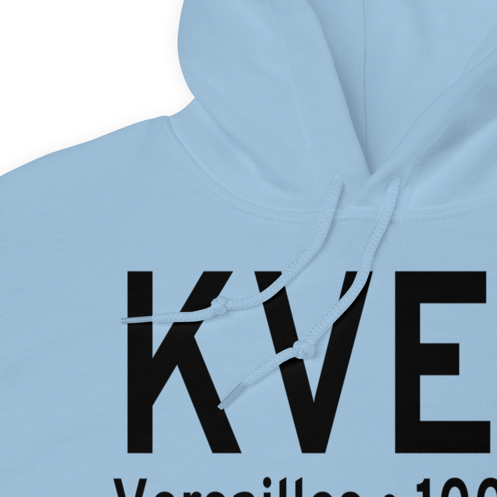 Darke County Airport (KVES) ICAO Hoodie Sweatshirt 