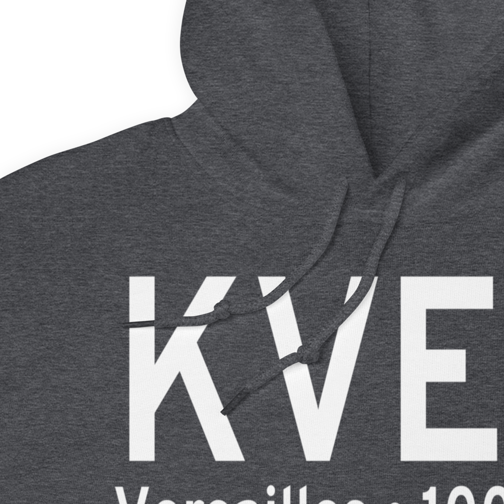 Darke County Airport (KVES) ICAO Hoodie Sweatshirt 