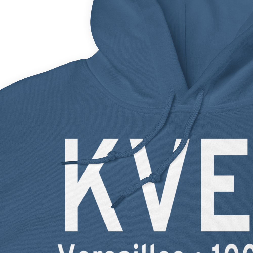 Darke County Airport (KVES) ICAO Hoodie Sweatshirt 