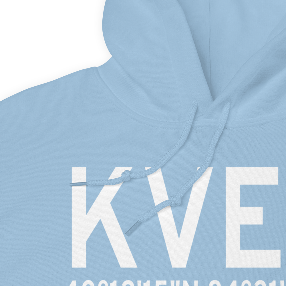 Darke County Airport (KVES) ICAO Hoodie Sweatshirt 
