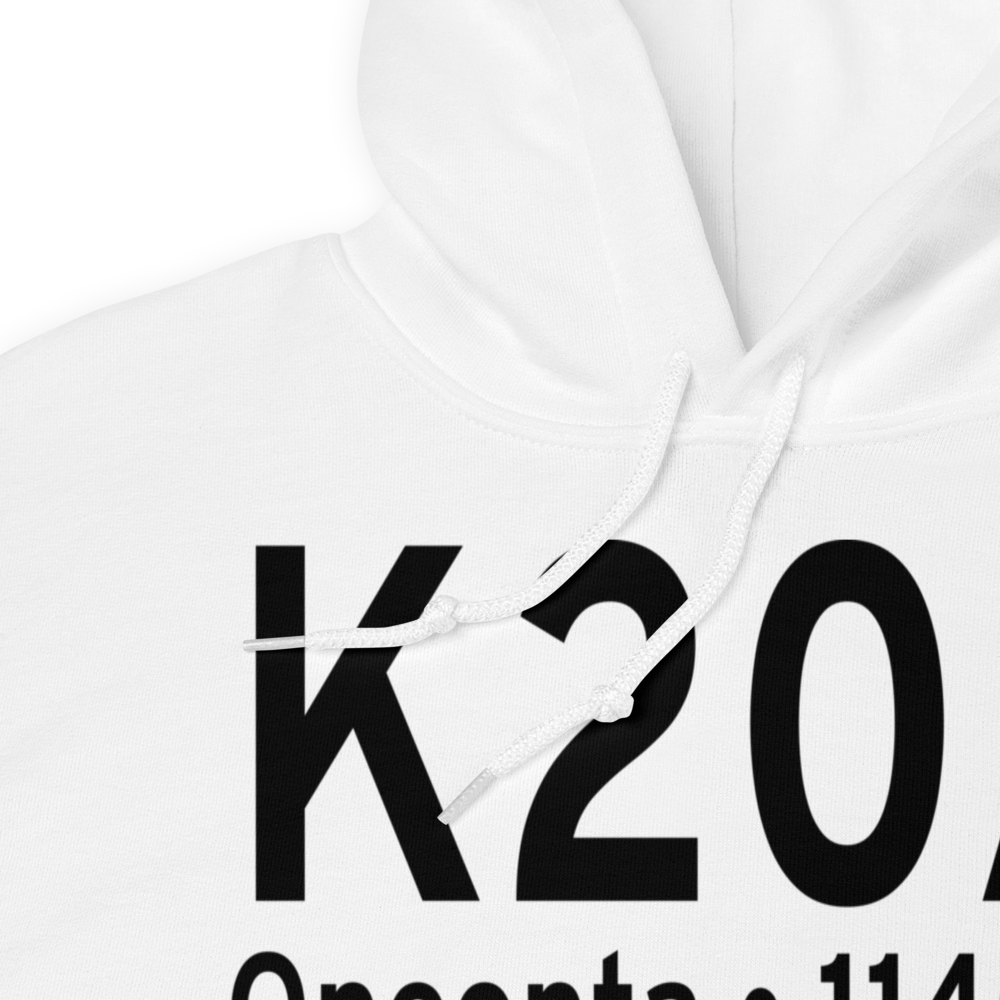 Robbins Field (K20A) ICAO Hoodie Sweatshirt 