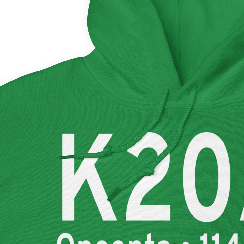 Robbins Field (K20A) ICAO Hoodie Sweatshirt 