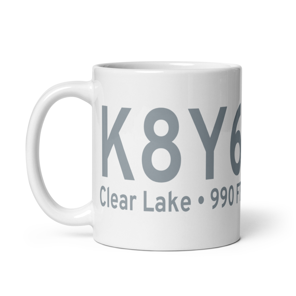 Leaders Clear Lake Airport (K8Y6) ICAO Mug 