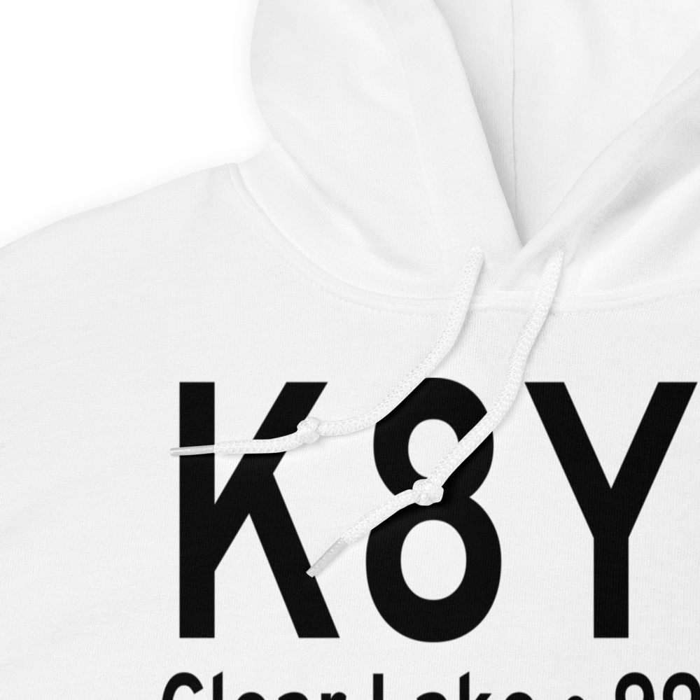 Leaders Clear Lake Airport (K8Y6) ICAO Hoodie Sweatshirt 