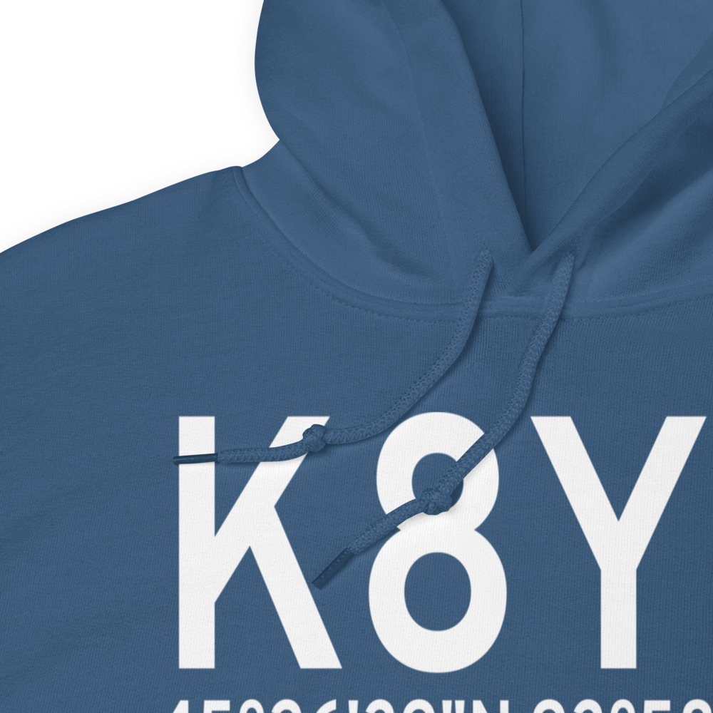Leaders Clear Lake Airport (K8Y6) ICAO Hoodie Sweatshirt 