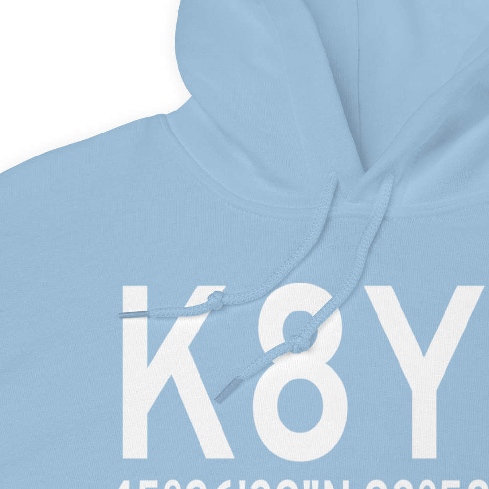 Leaders Clear Lake Airport (K8Y6) ICAO Hoodie Sweatshirt 