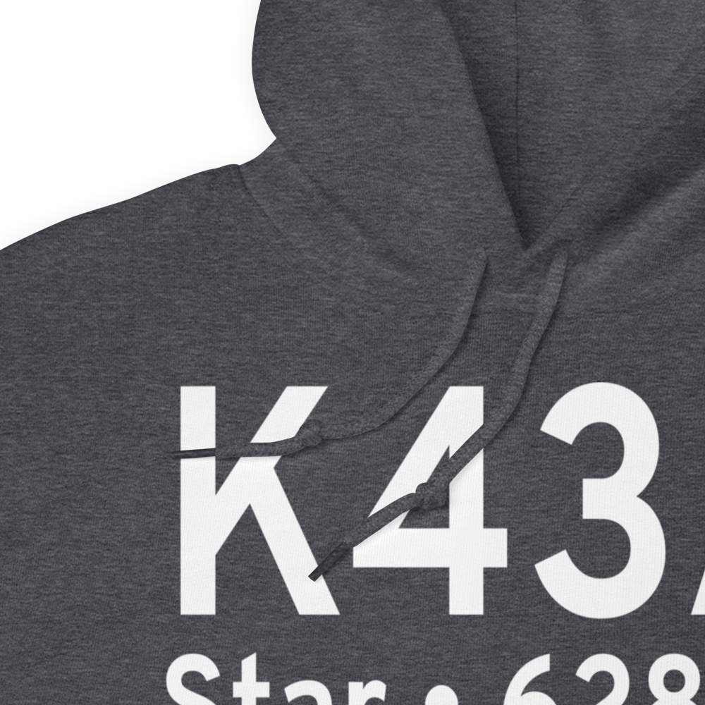 Montgomery County Airport (K43A) ICAO Hoodie Sweatshirt 