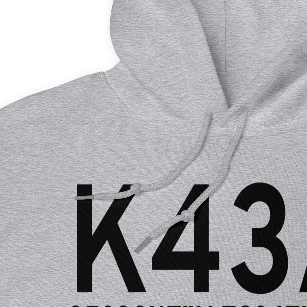 Montgomery County Airport (K43A) ICAO Hoodie Sweatshirt 