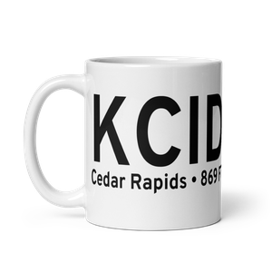 The Eastern Iowa Airport (KCID) ICAO Mug