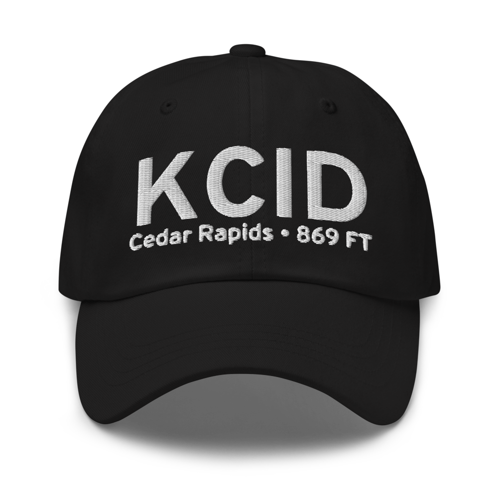 The Eastern Iowa Airport (KCID) ICAO Hat 