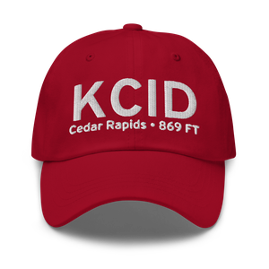 The Eastern Iowa Airport (KCID) ICAO Hat