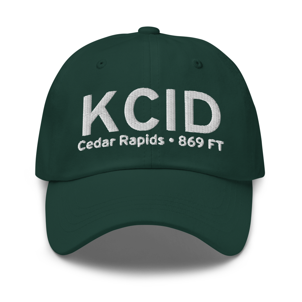 The Eastern Iowa Airport (KCID) ICAO Hat 