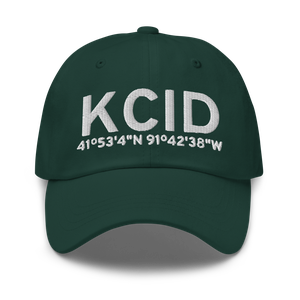 The Eastern Iowa Airport (KCID) ICAO Hat