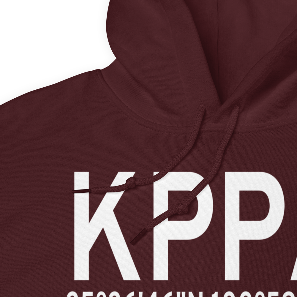 Perry Lefors Field (KPPA) ICAO Hoodie Sweatshirt 