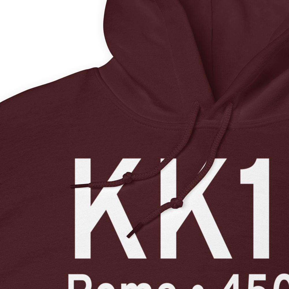 Becks Grove Airport (KK16) ICAO Hoodie Sweatshirt 