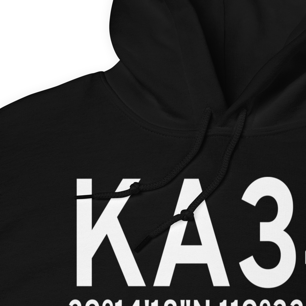 Dayton Valley Airpark (KA34) ICAO Hoodie Sweatshirt 