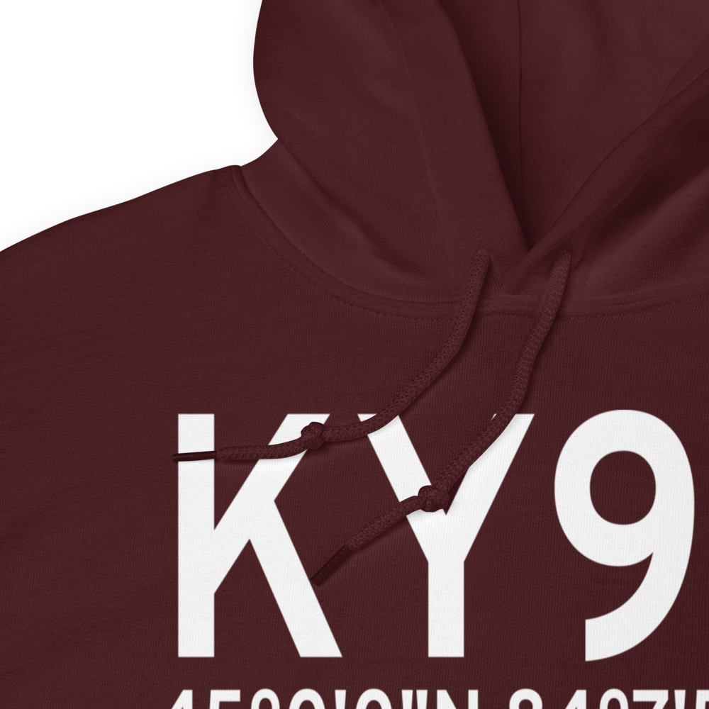 Atlanta Municipal Airport (KY93) ICAO Hoodie Sweatshirt 