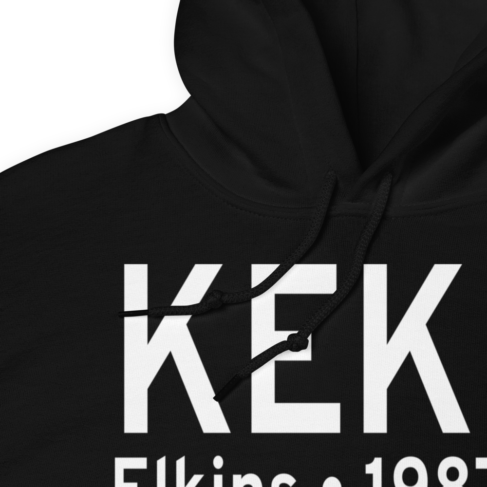 Elkins-Randolph Co-Jennings Randolph Field (KEKN) ICAO Hoodie Sweatshirt 
